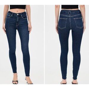 Good American Good Legs Skinny Jeans Denim Pants Women Size 2 NWT Mid Rise